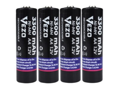 VEZO BATERIA AKUMULATOREK AA 4 szt TYP1 4900mAh DUŻE