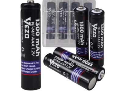VEZO BATERIA AKUMULATOREK AAA 4 szt TYP1 2500mAh MAŁE