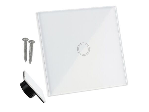 WŁĄCZNIK ŚWIATŁA LED PANEL DOTYKOWY - biały