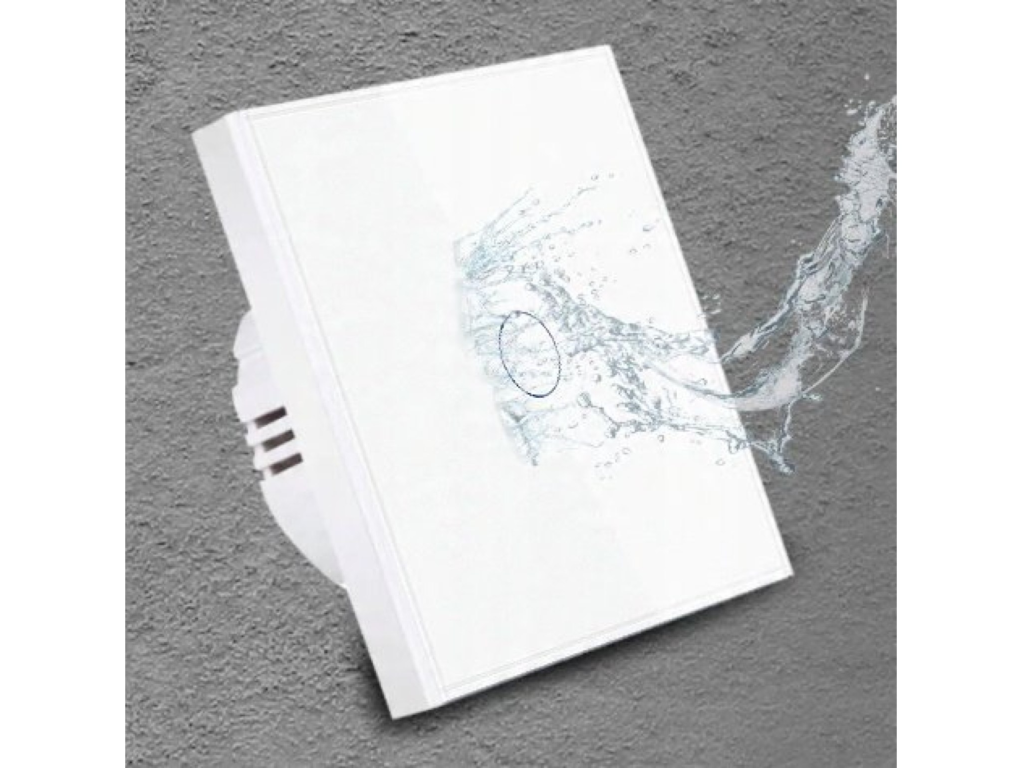 WŁĄCZNIK ŚWIATŁA LED PANEL DOTYKOWY - biały