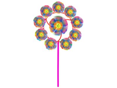 WIATRACZEK OGRODOWY DLA DZIECI