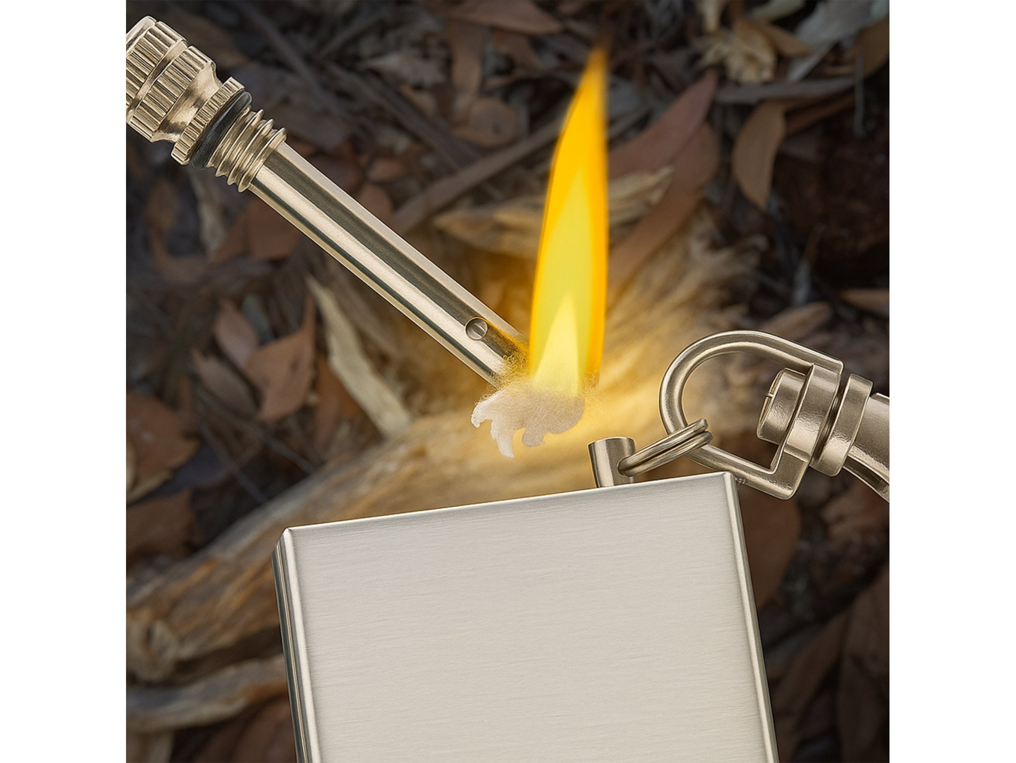 WIECZNA ZAPAŁKA KRZESIWO MAGNEZOWE SURVIVAL BRELOK