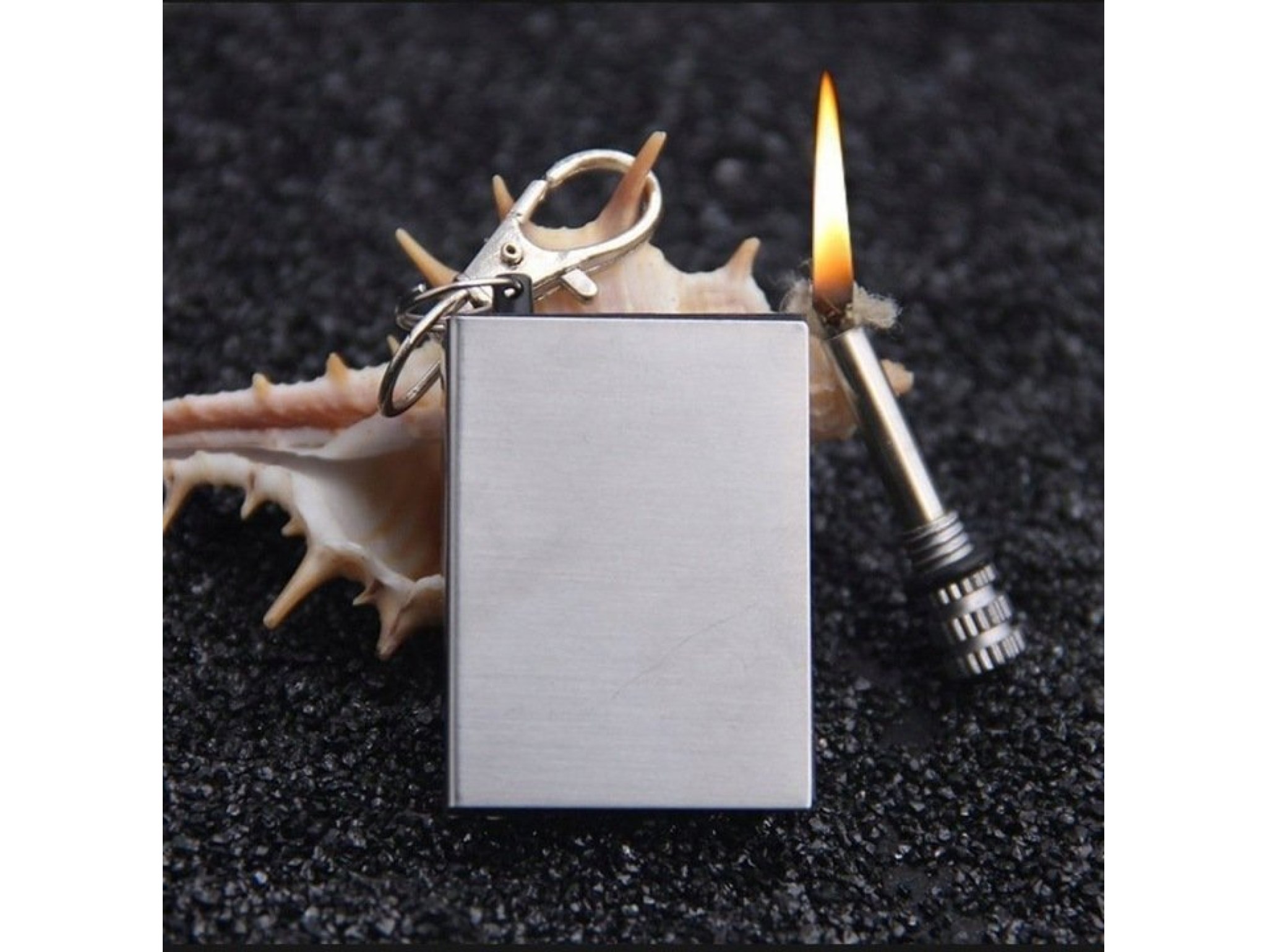 WIECZNA ZAPAŁKA KRZESIWO MAGNEZOWE SURVIVAL BRELOK