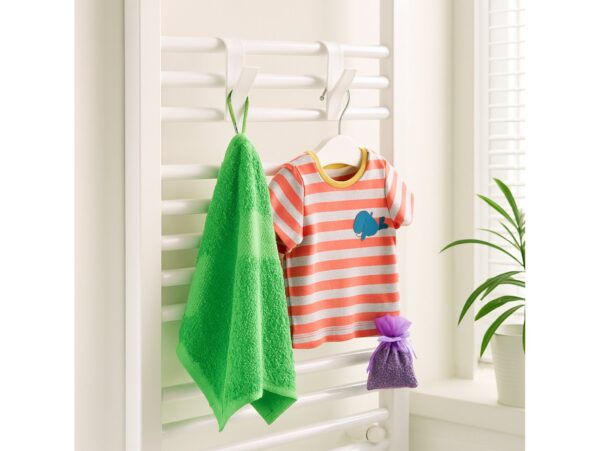 WIESZAK HACZYK NA GRZEJNIK 2szt - biały