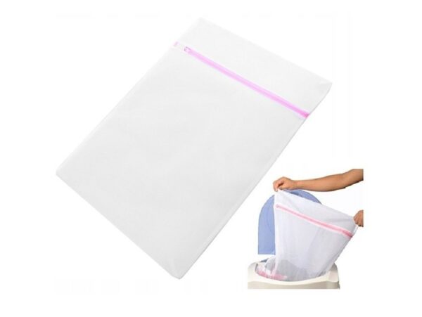 WOREK SIATKA DO PRANIA BIELIZNY Z ZAMKIEM 60x50