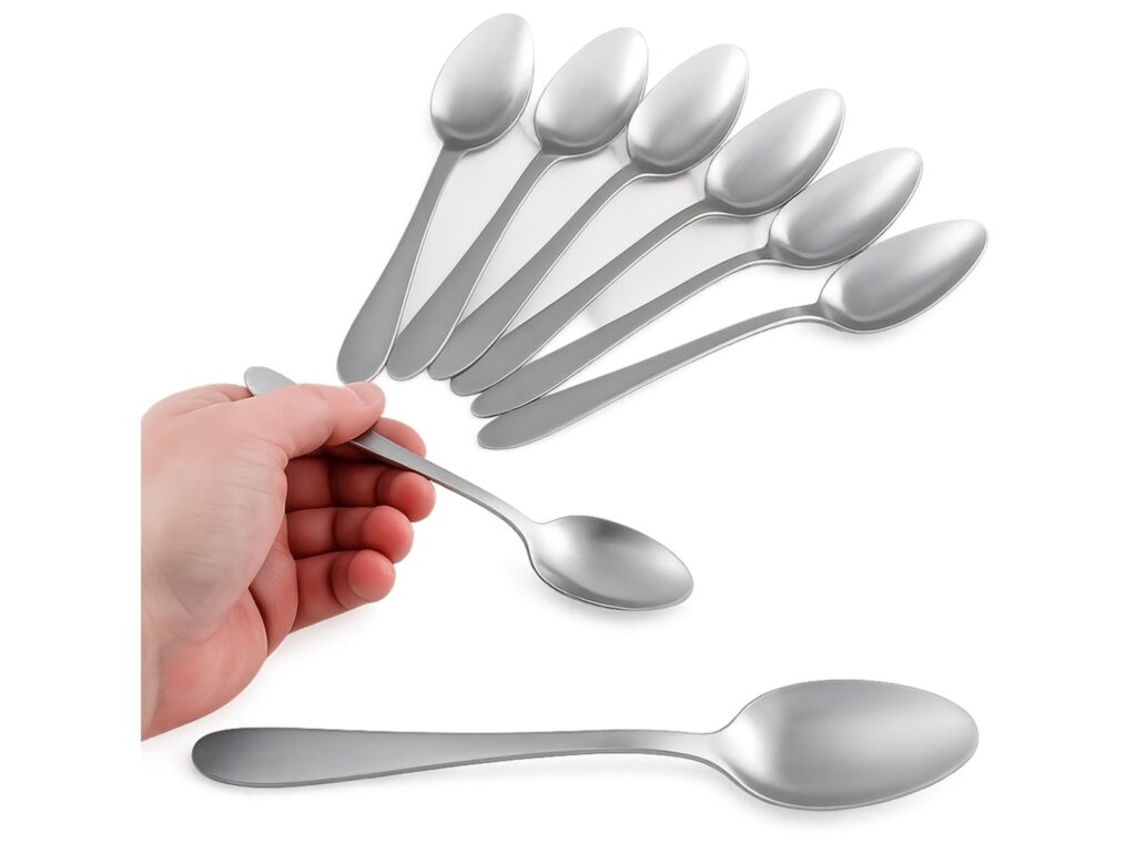 ŁYŻECZKA ŁYŻECZKI KOMPLET 6SZT 14CM - gładki