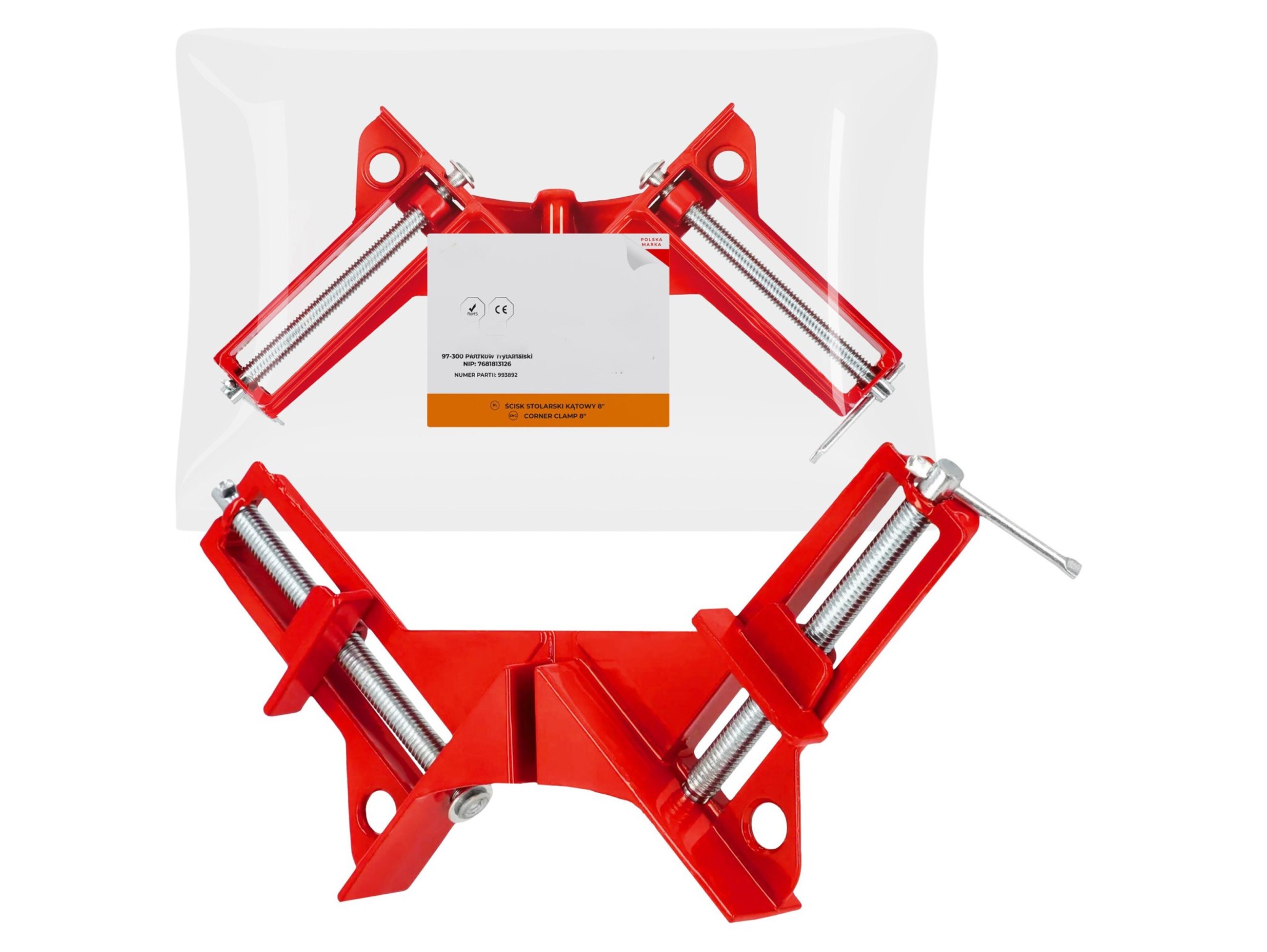 ZACISK ŚCISK STOLARSKI KĄTOWY 8"