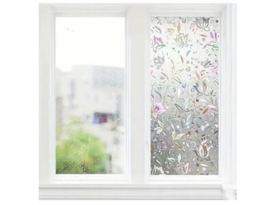 ZESTAW FOLI OKIENNEJ NAKLEJKA NA SZYBĘ 2 SZT - kwiat