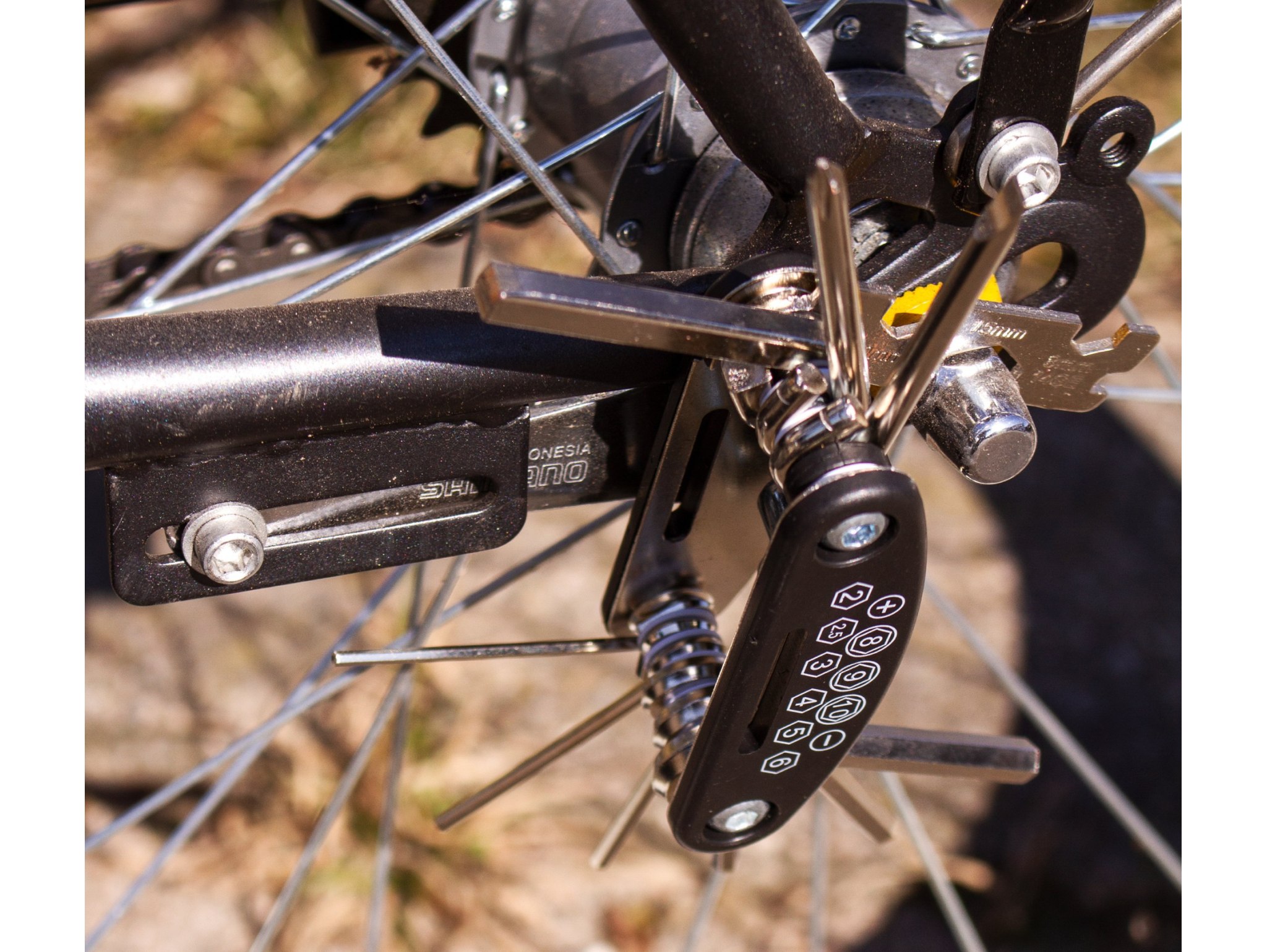 ZESTAW KLUCZY ROWEROWYCH ROWERU IMBUS KLUCZ 16w1