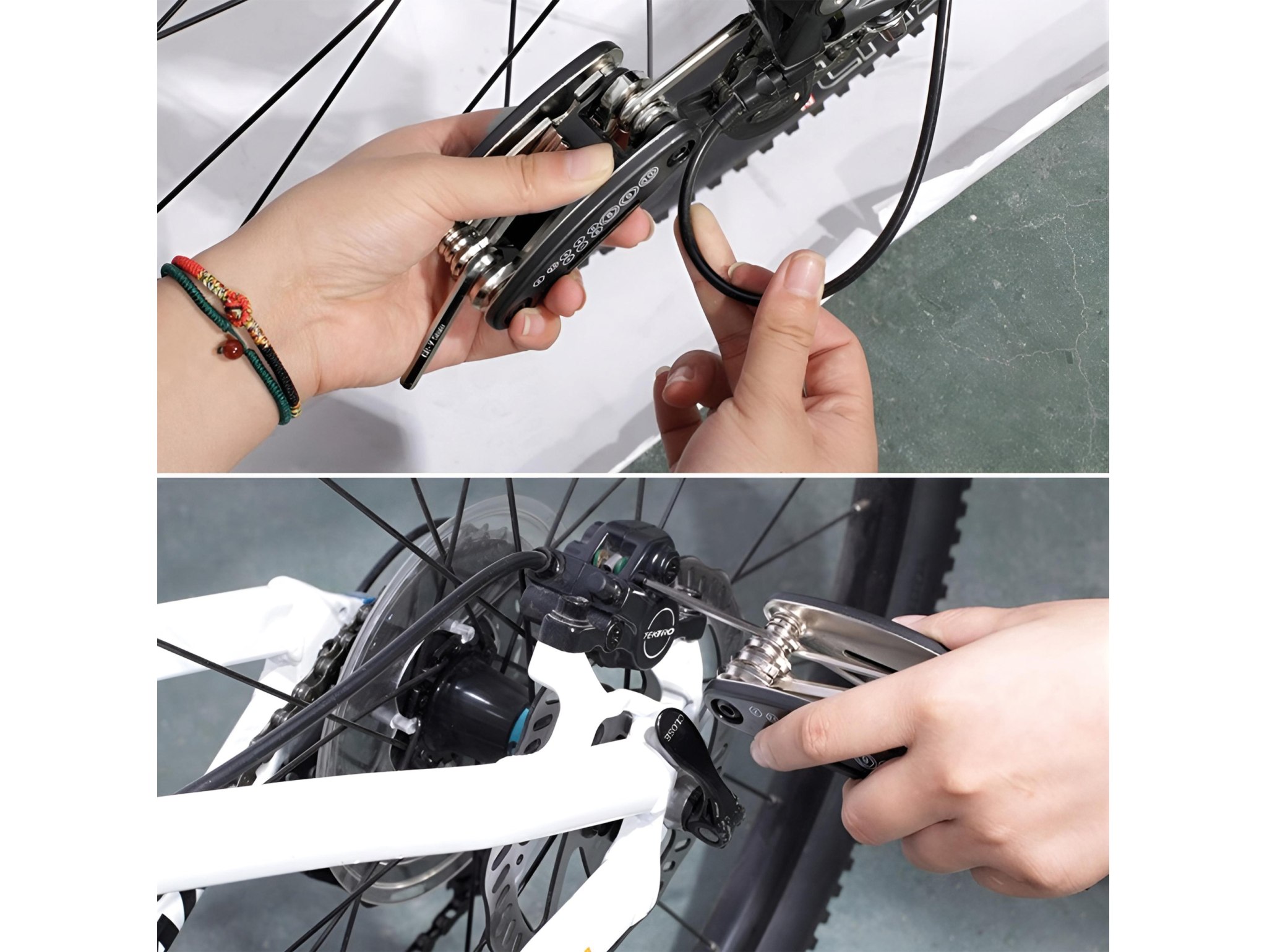 ZESTAW KLUCZY ROWEROWYCH ROWERU IMBUS KLUCZ 16w1