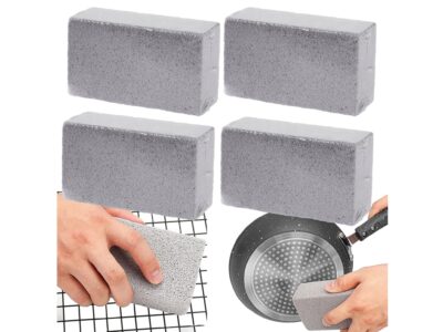 ZESTAW KOSTEK DO CZYSZCZENIA GRILLA PIEKARNIKA RUSZTU 10x7cm 4SZT