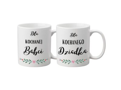 ZESTAW KUBKÓW NA DZIEŃ BABCI I DZIADKA - DD5+DB5