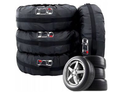 ZESTAW POKROWCÓW OCHRONNYCH NA KOŁA FELGI 4SZT - 13-17 cali