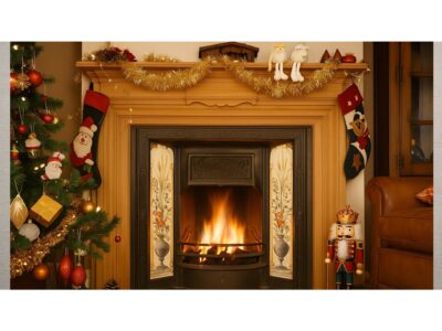 ŁAŃCUCH CHOINKOWY ZŁOTY 3SZT.