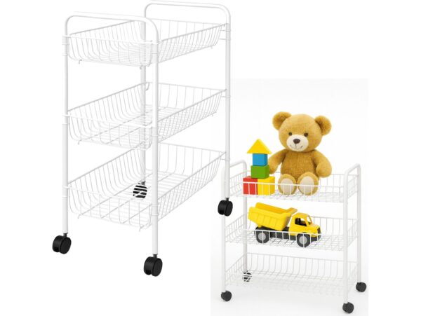 ARTEX REGAŁ NA KÓŁKACH BIG STORE 3/BIG STORE 3 BIAŁY 8001579130137