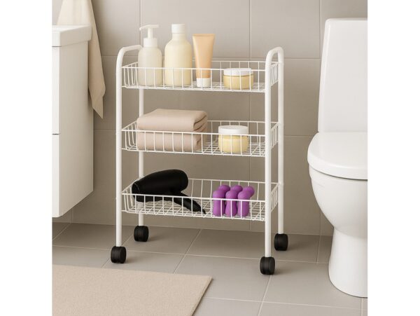 ARTEX REGAŁ NA KÓŁKACH BIG STORE 3/BIG STORE 3 BIAŁY 8001579130137