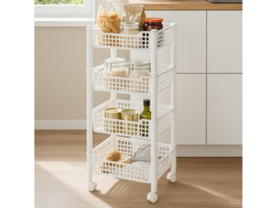 ARTEX REGAŁ NA KÓŁKACH FRUIT 4/FRUIT 4 BIAŁY 8001579315047