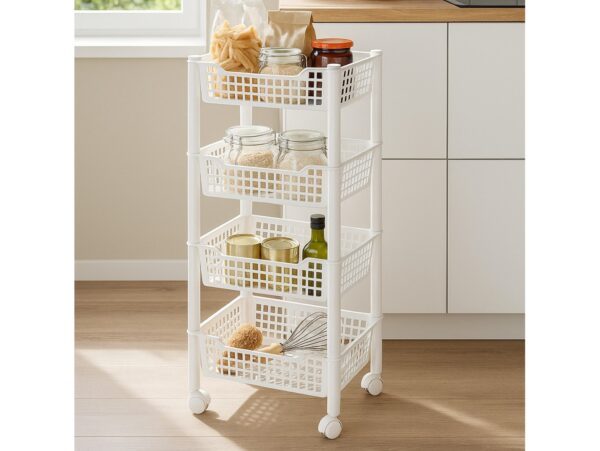 ARTEX REGAŁ NA KÓŁKACH FRUIT 4/FRUIT 4 BIAŁY 8001579315047