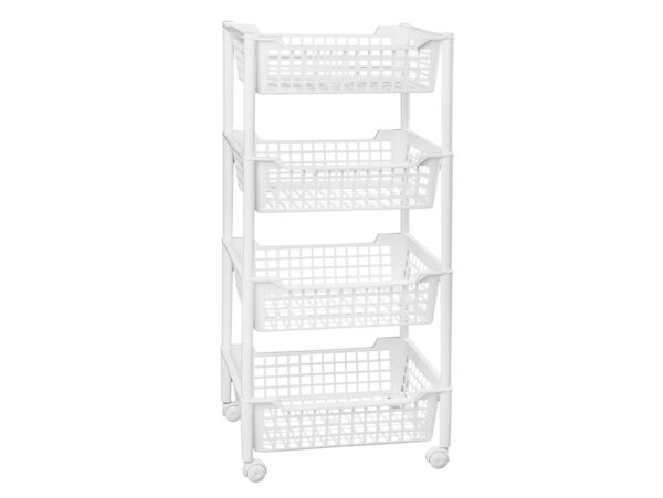 ARTEX REGAŁ NA KÓŁKACH FRUIT 4/FRUIT 4 BIAŁY 8001579315047