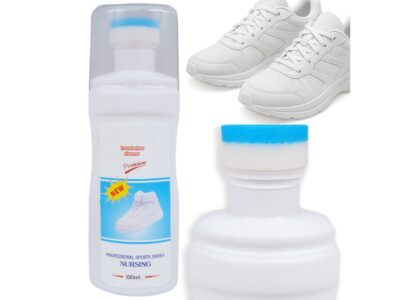 CZYŚCIK WYBIELACZ DO BIAŁYCH BUTÓW Z GĄBKĄ 10ML