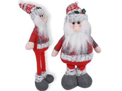 FIGURKA ŚWIĄTECZNA 62CM - Mikołaj