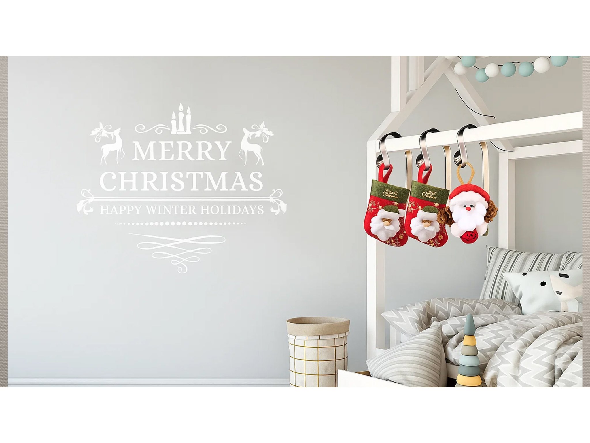 HAK HACZYK WIESZAK NA SKARPETĘ MIKOŁAJA 13x7CM