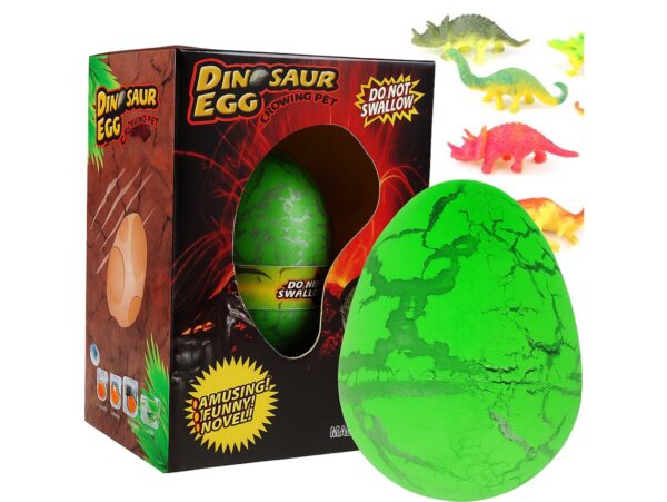 JAJKO ROSNĄCEGO DINOZAURA 5,5CM - zielony