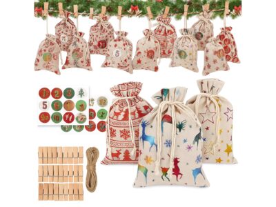 KALENDARZ ADWENTOWY DIY WORECZKI