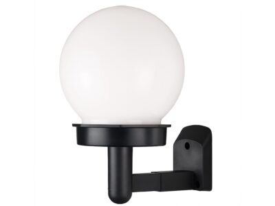 LAMPA OGRODOWA SOLARNA KULA KINKIET 12CM