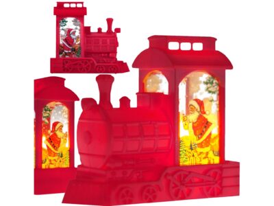 LOKOMOTYWA LED ŚWIĄTECZNA 9,6CM