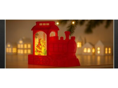 LOKOMOTYWA LED ŚWIĄTECZNA 9,6CM