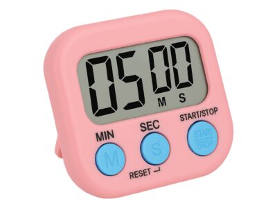 MINUTNIK KUCHENNY NA MAGNES - różowy