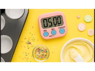 MINUTNIK KUCHENNY NA MAGNES - różowy