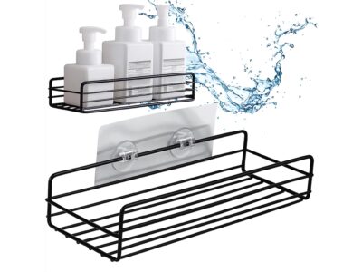 PÓŁKA PRYSZNICOWA METALOWA 27x11x5,5 cm