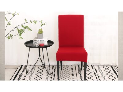 POKROWIEC NA KRZESŁO ELASTYCZNY - bordowy