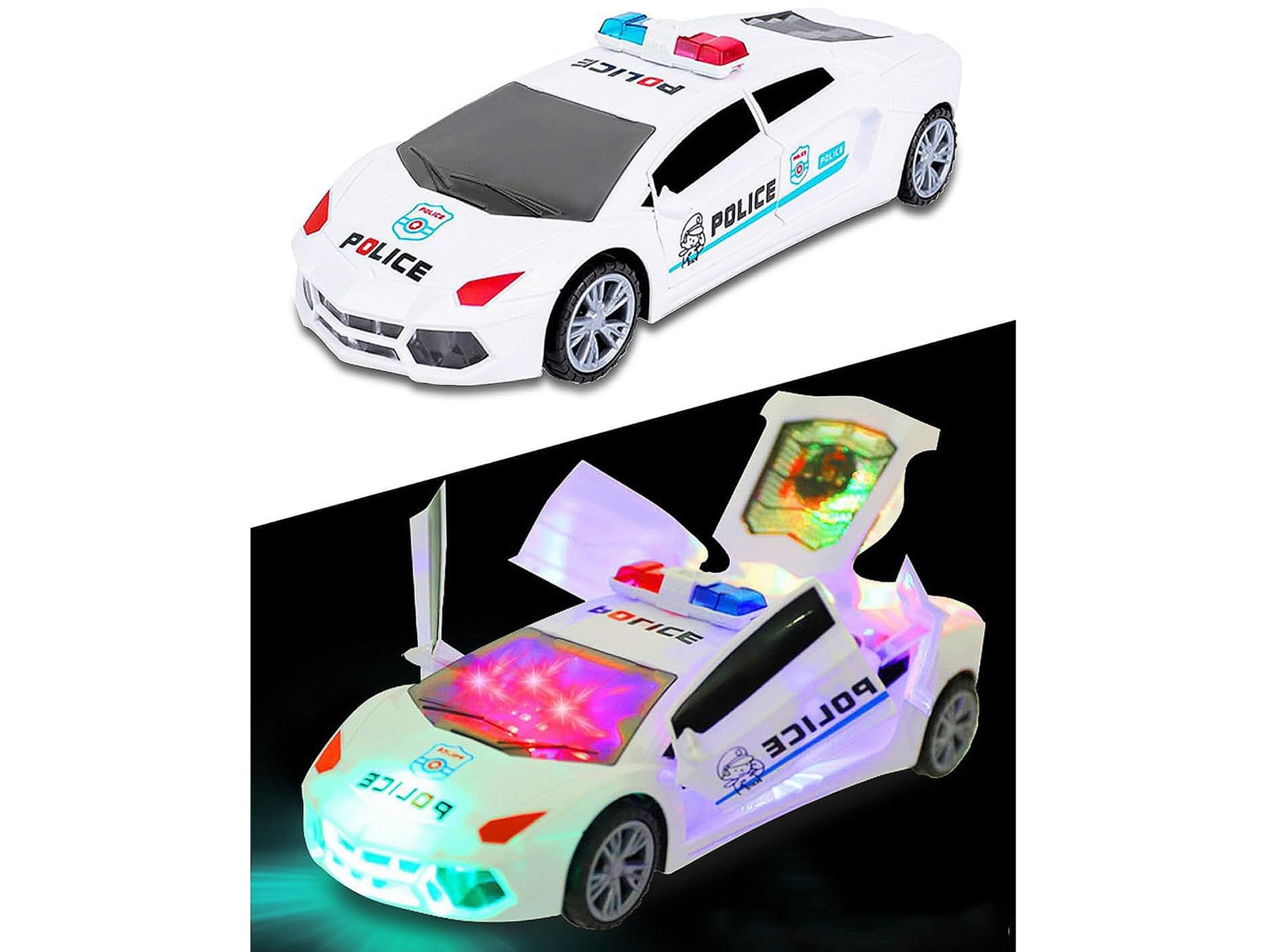 SAMOCHÓD POLICYJNY AUTO OBROTOWE