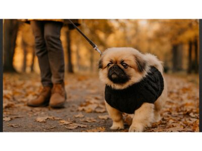 UBRANKO DLA PSA KOTA SWETEREK - czarny L