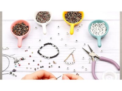 ZESTAW KORALIKÓW DO ROBIENIA BRANSOLETEK