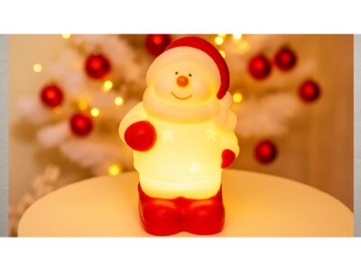 FIGURKA ŚWIĄTECZNA LED 13x8,5 - bałwan