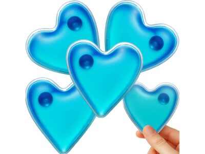 OGRZEWACZ DO RĄK ŻELOWY NIEBIESKIE SERCE 4SZT