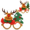 OKULARY ŚWIĄTECZNE RENIFER 2SZT.