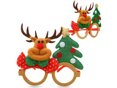 OKULARY ŚWIĄTECZNE RENIFER 2SZT.