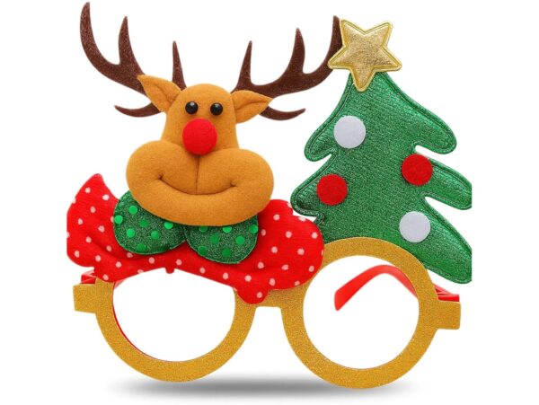 OKULARY ŚWIĄTECZNE RENIFER 2SZT.
