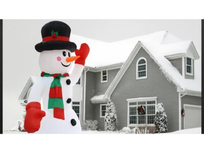 DMUCHANY BAŁWAN LED 180CM