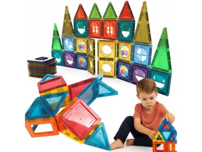 KLOCKI MAGNETYCZNE KONSTRUKCYJNE 3D 56EL