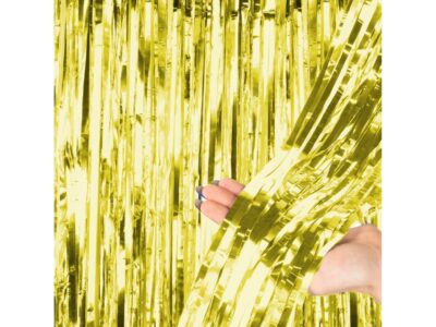 KURTYNA FOLIOWA PARTY 2,0x1,0m - złoty