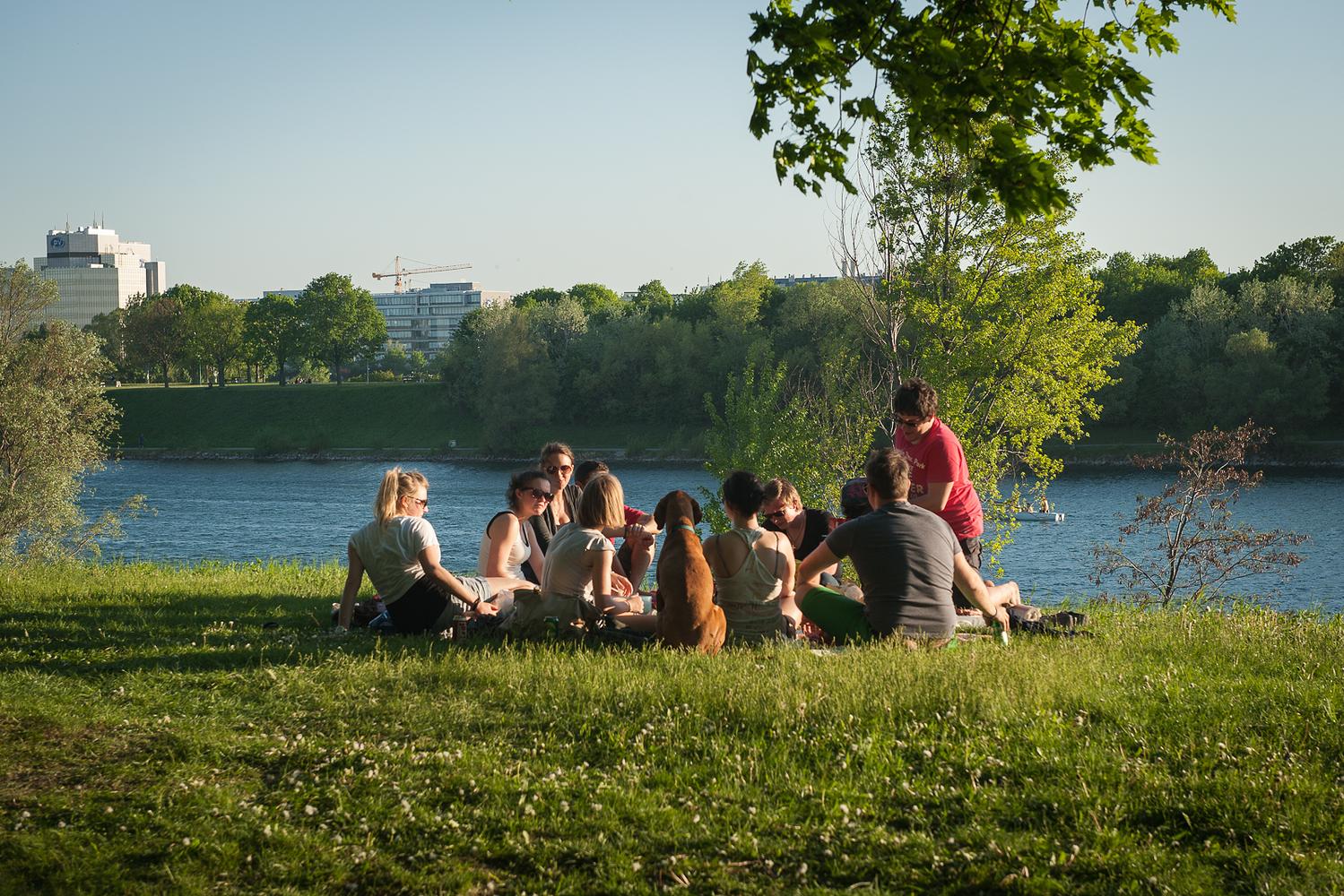 Donauinsel, Vienna.