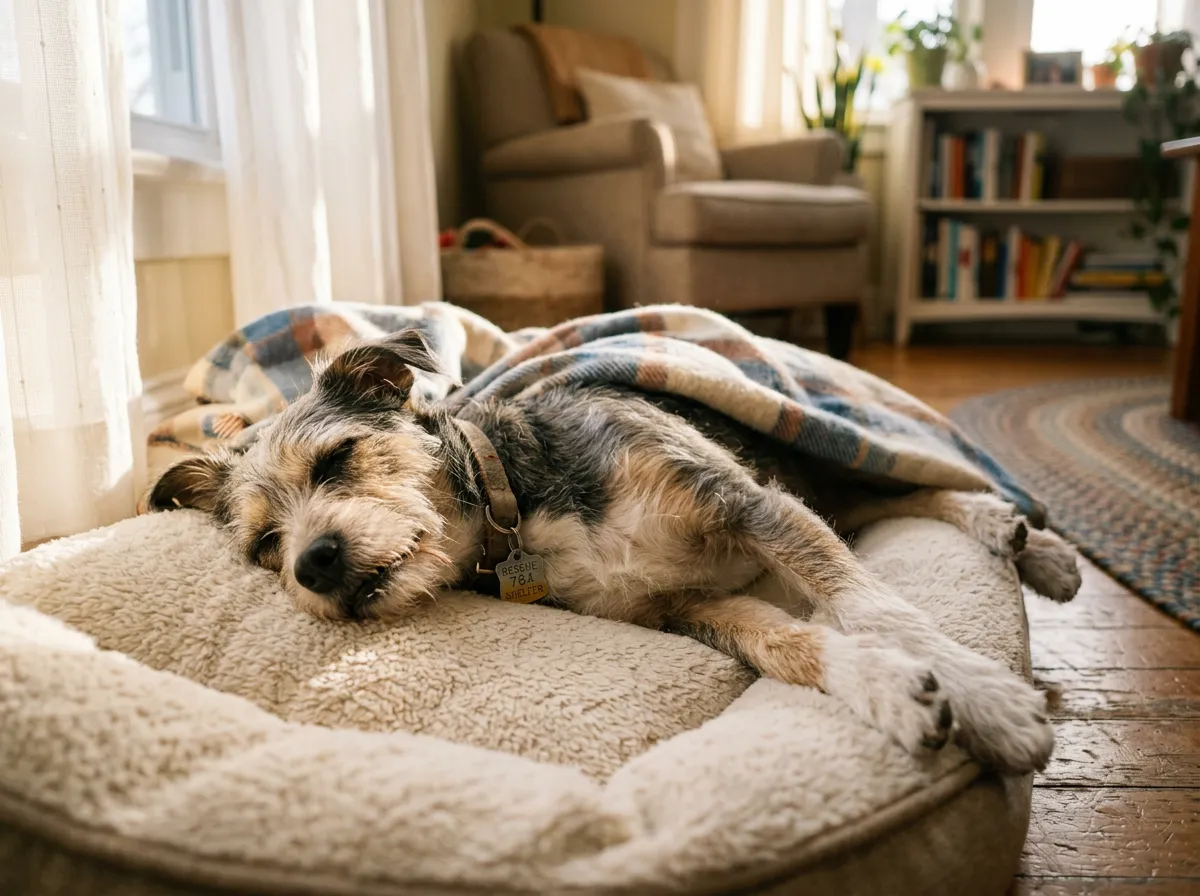 How Long Until a Rescue Dog Feels at Home?