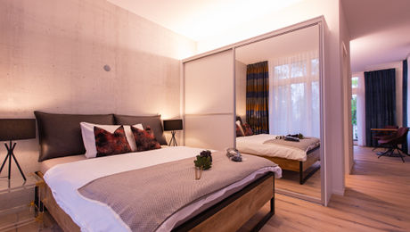 Die Zimmer sind stilvoll eingerichtet