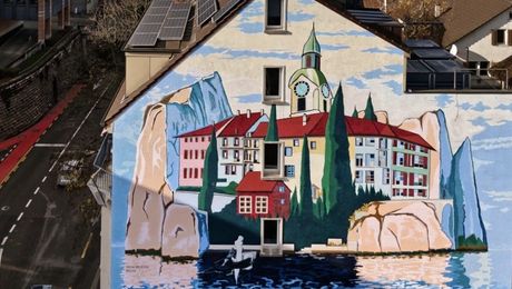 Gemalt durch Kunstmaler Reto Pfister